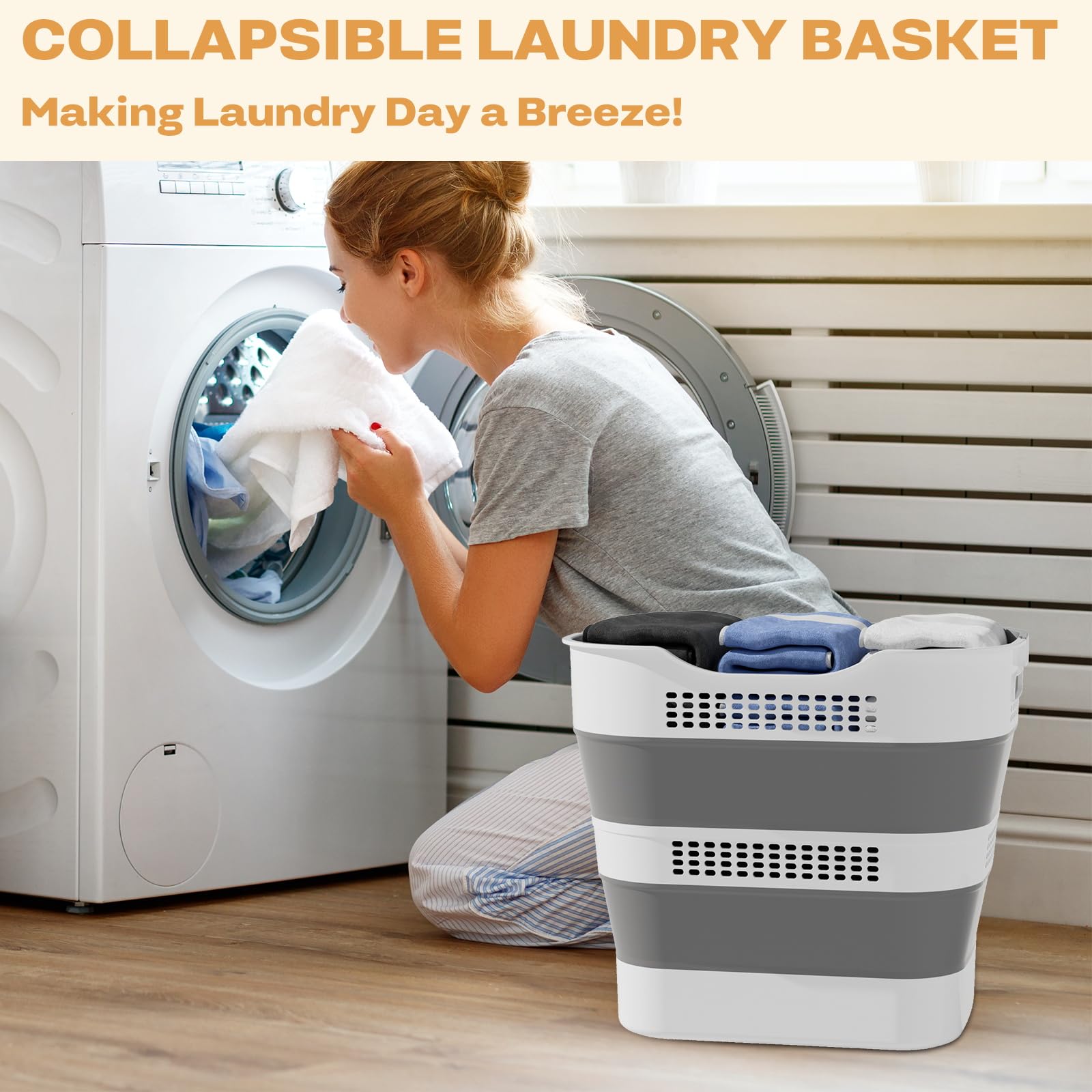 OOAMBB collapsed flat storage demonstrating compact space saving benefit