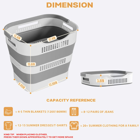 OOAMBB size comparison with folded clothes shows true capacity benefit