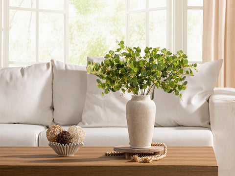 ooit vase on mantel showing farmhouse decor harmony and focal effect