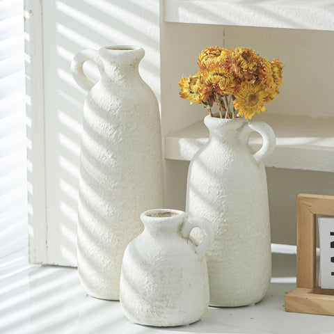ooit vases beside ruler showing scale for placement planning