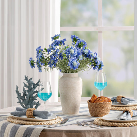 ooit vase styled with pampas grass adding height and natural texture