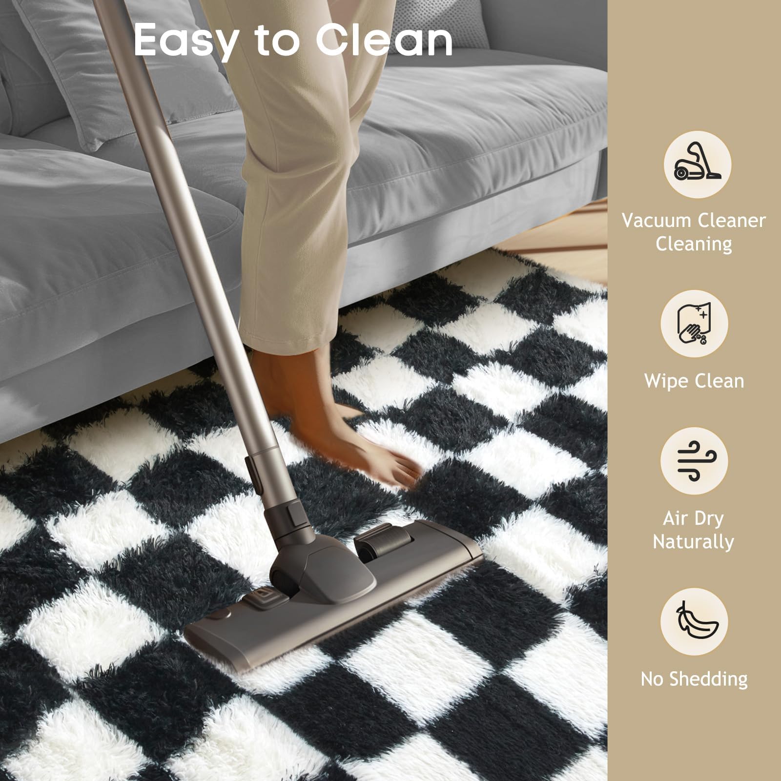 Ophanie rug in kids playroom showing safe soft surface and playful decor benefit