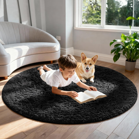 Ophanie non-slip backing detail showing anti-slip dots for floor stability benefit