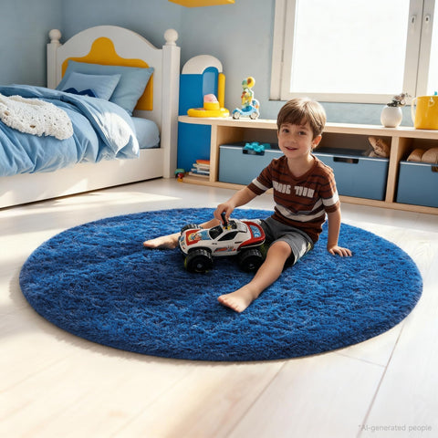 Ophanie backing view showing anti-slip dots for secure placement on floors
