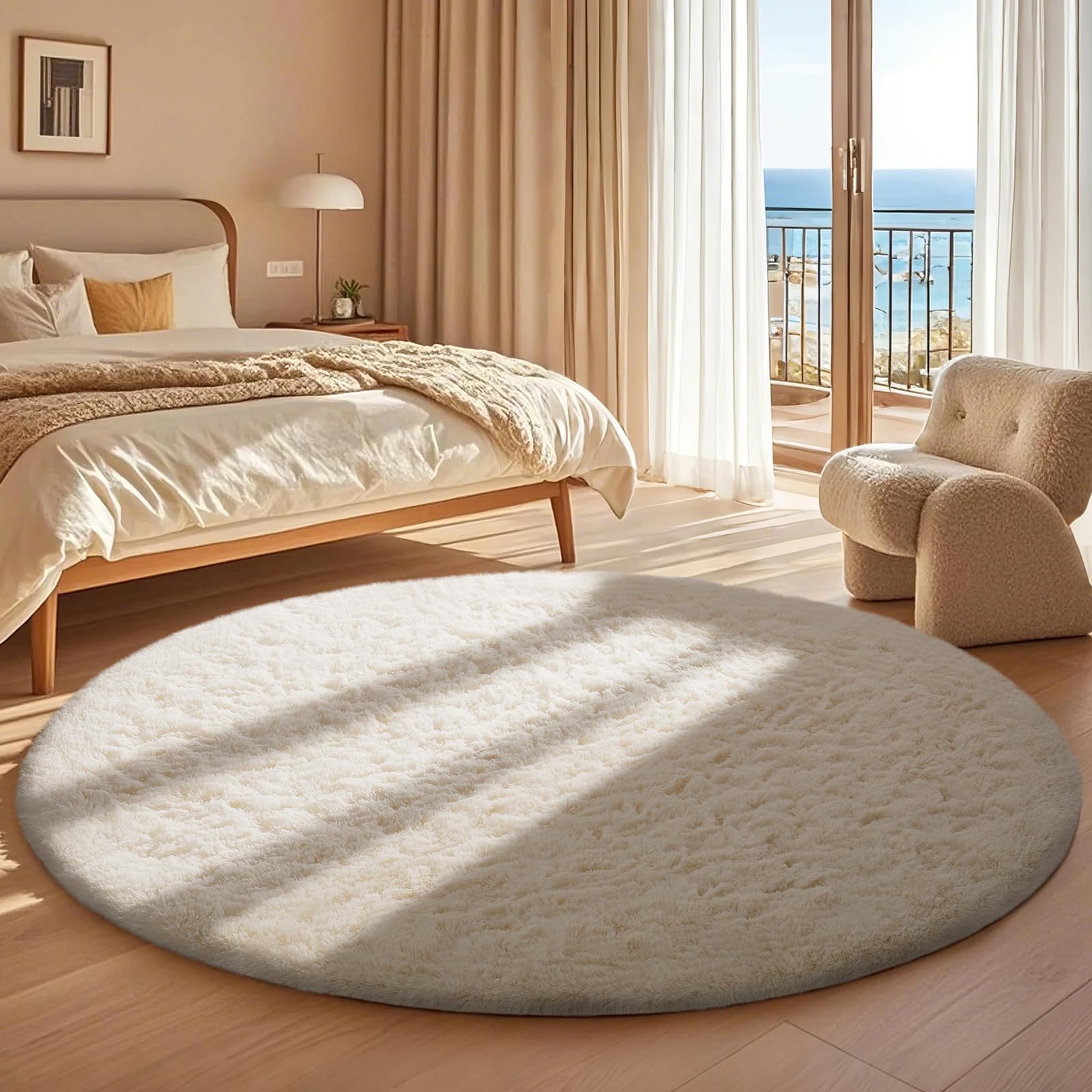 Ophanie rug non-slip backing detail showing anti-slip dots that keep the rug secure