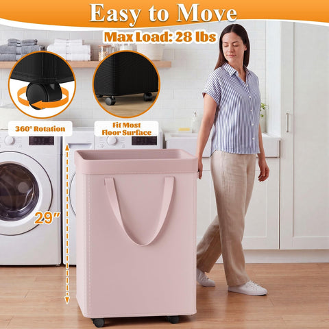 Optish wheel detail highlighting smooth rolling motion and easy maneuverability