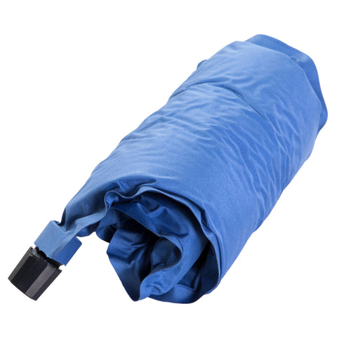OPTP AirBack on airplane seat offering portable lower-back relief during flights
