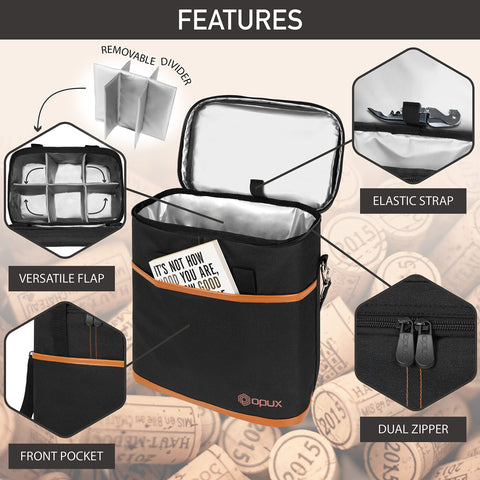 opux adjustable shoulder strap detail for comfortable hands-free carrying