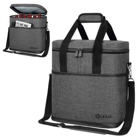opux lifestyle picnic setting with bag showing convenience and outdoor readiness