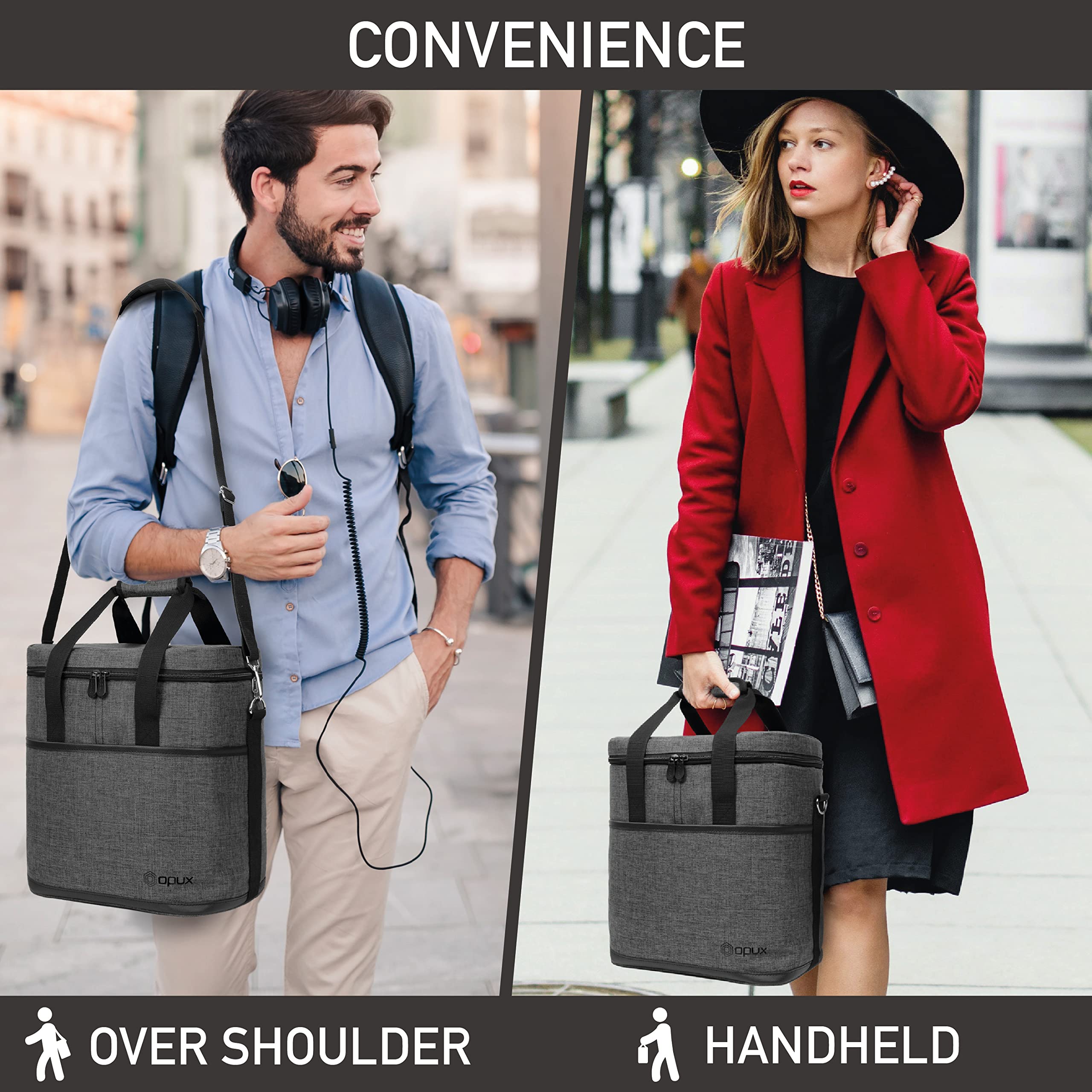 opux pocket with accessories illustrating organized storage for openers and snacks