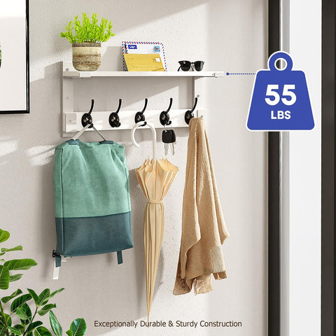 Oraich top shelf close-up with décor, brand provides neat display space