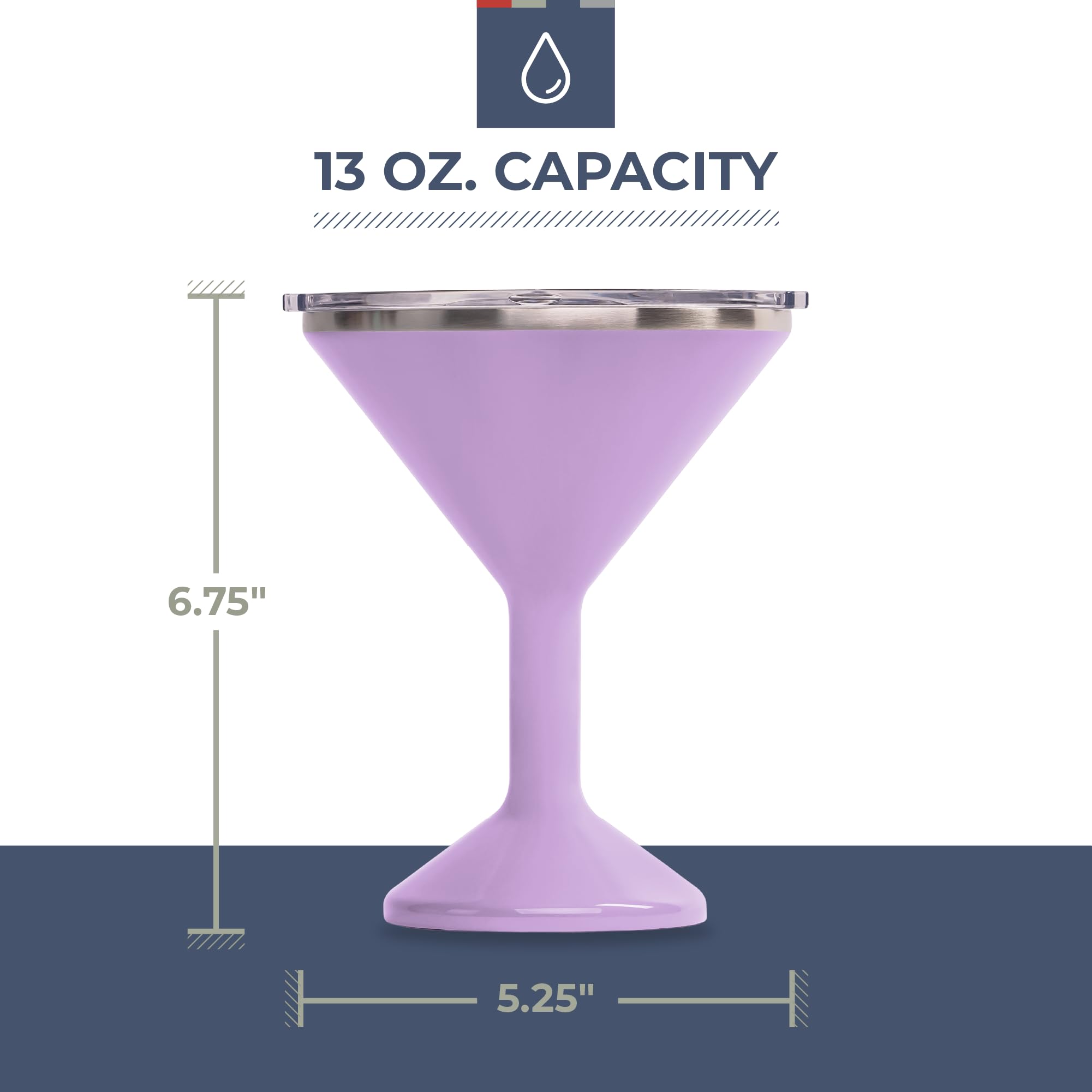 ORCA Tini clear whale-tail flip-top lid detail, prevents spills and allows sipping