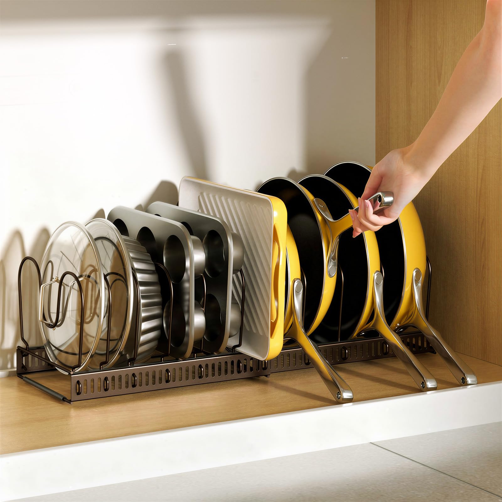 ORDORA styled in kitchen setting showing neat storage and clutter-free countertops