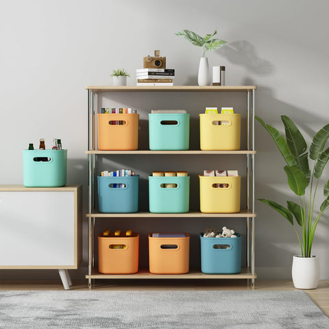 ORGIDOL on kitchen shelf organizing snacks for faster meal prep