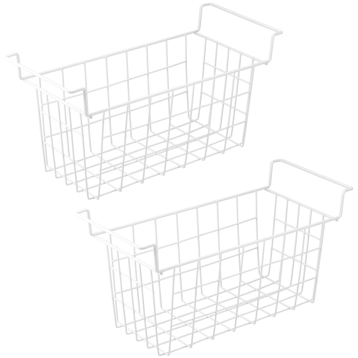 Orgneas front view of freezer bin showing organized storage and quick access