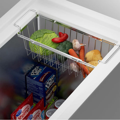Orgneas installed side profile showing space-saving suspended storage benefit