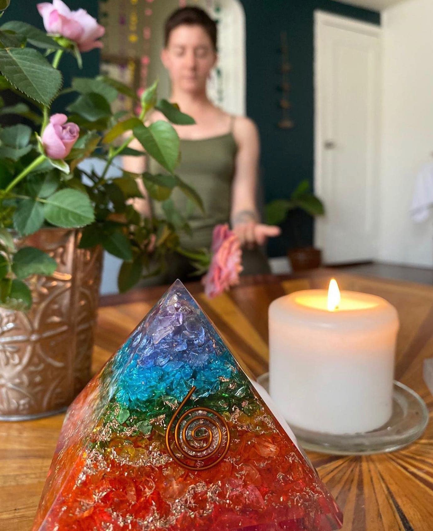 Orgonite Crystals packaged gift-ready box showing presentation and thoughtful gifting option