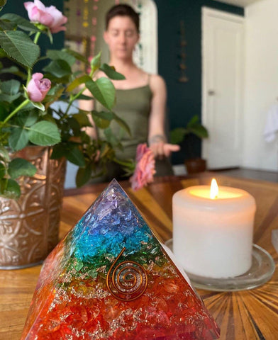 Orgonite Crystals packaged gift-ready box showing presentation and thoughtful gifting option