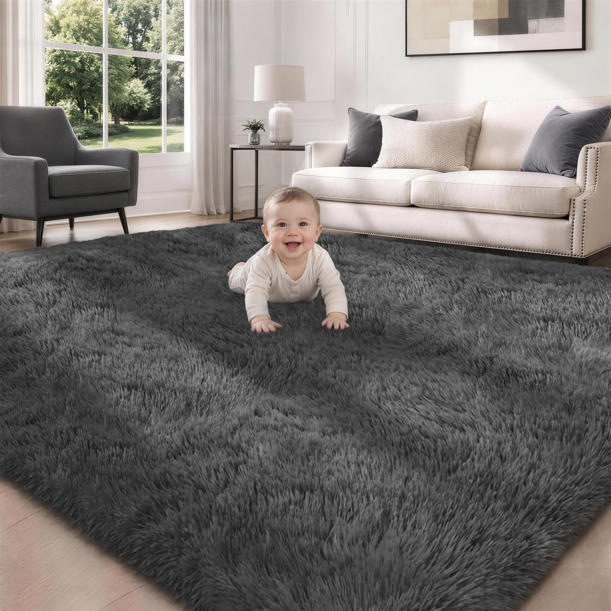 Oriannal packaging unboxed flat lay ready to fluff and settle