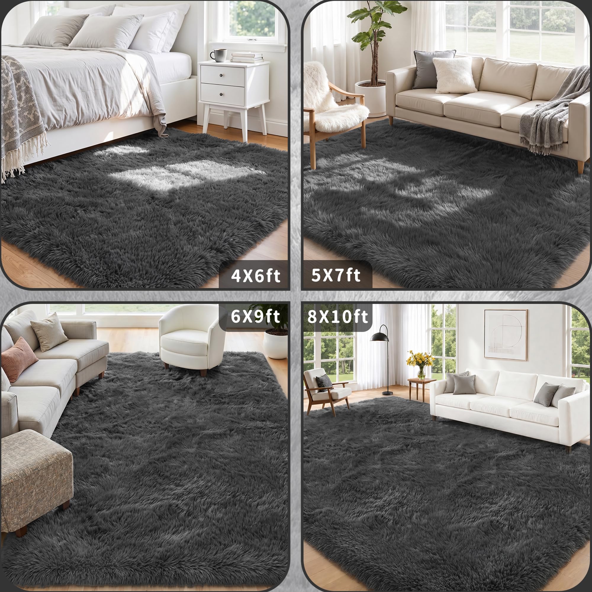 Oriannal rug under sofa creates comfortable seated area