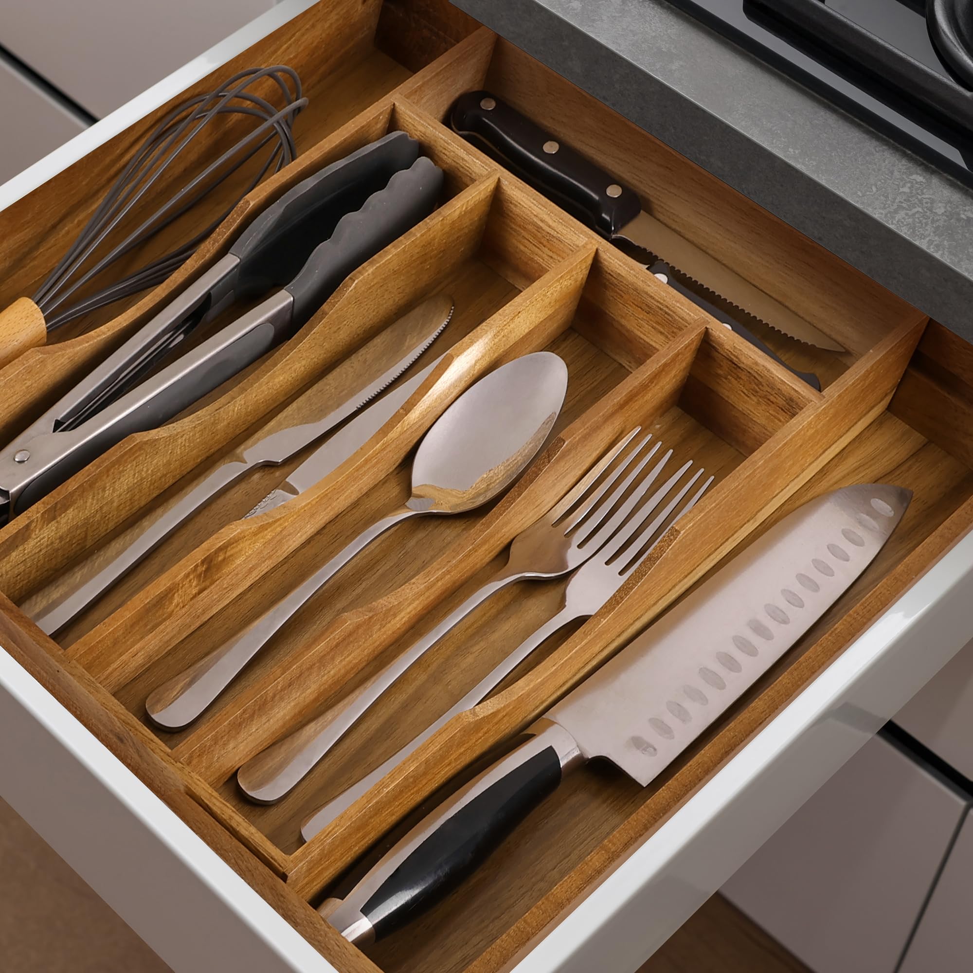oridom installed in drawer for easy access and stable storage benefit