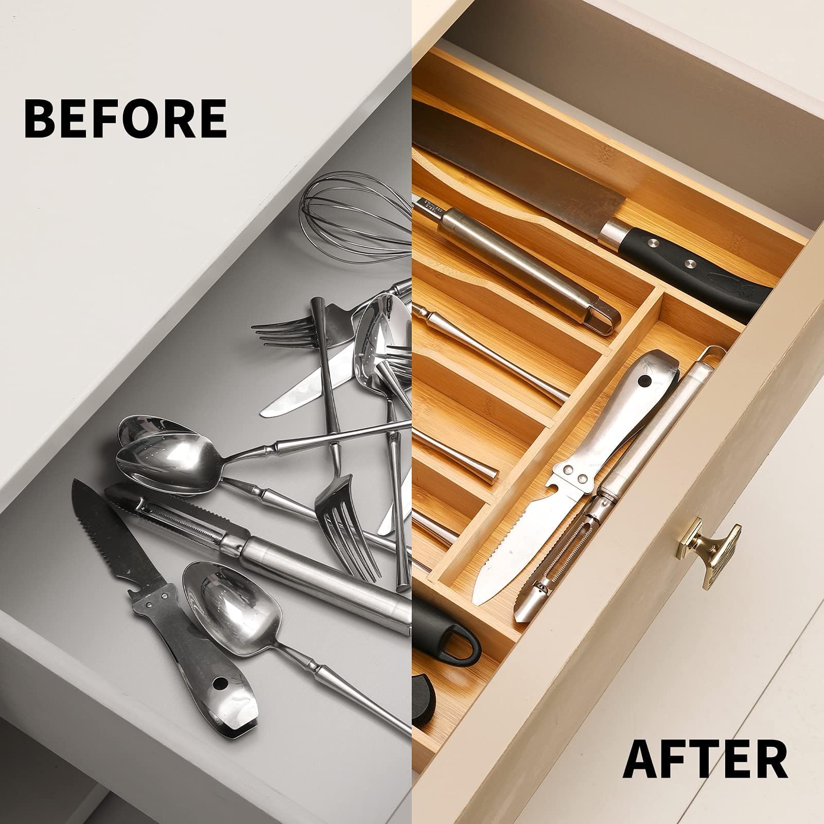 oridom organizer holding ladles spatulas and tongs for larger utensils benefit