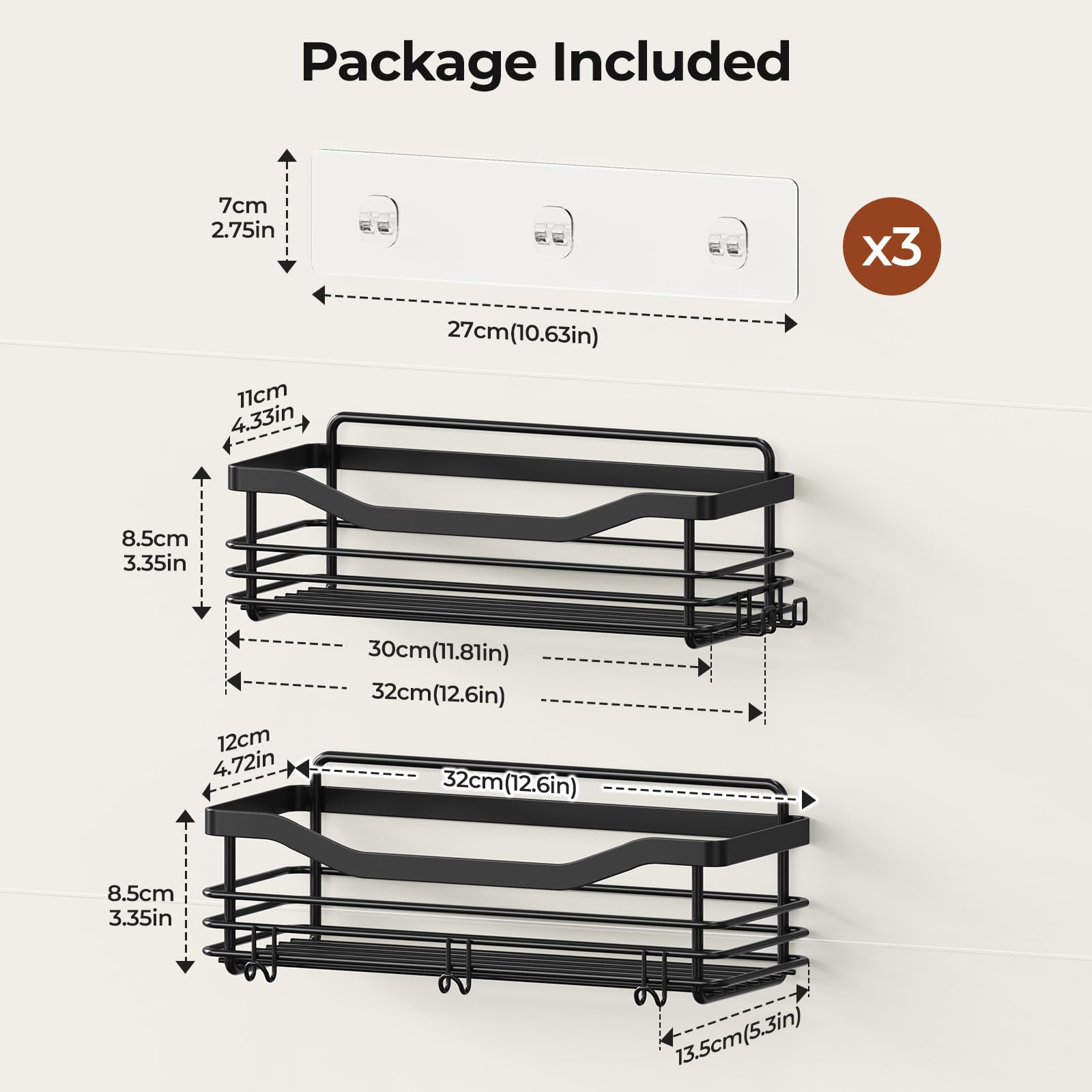 Orimade adhesive pad detail showing nano-adhesive for damage-free mounting