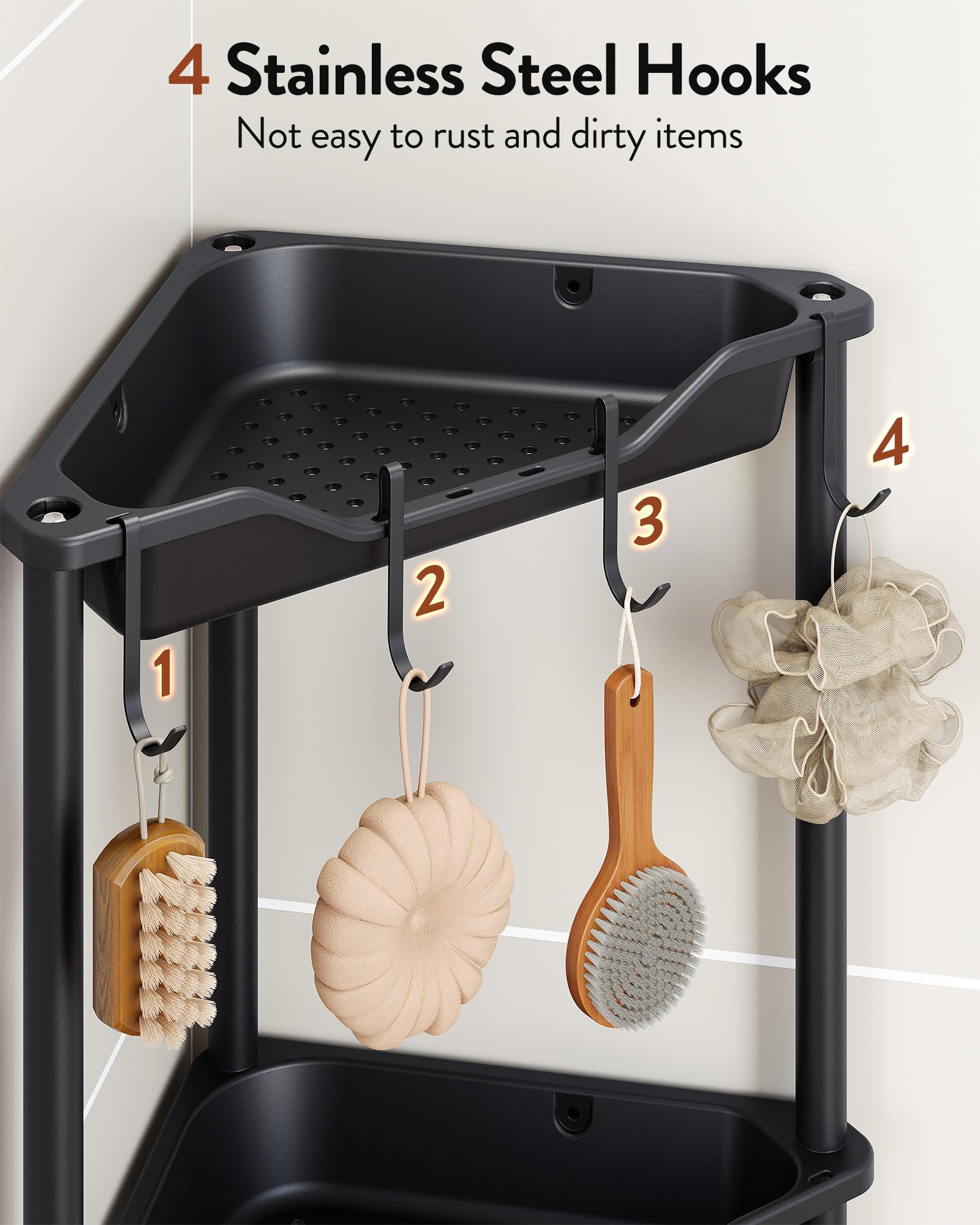 Orimade unassembled parts laid out for easy, tool-light assembly