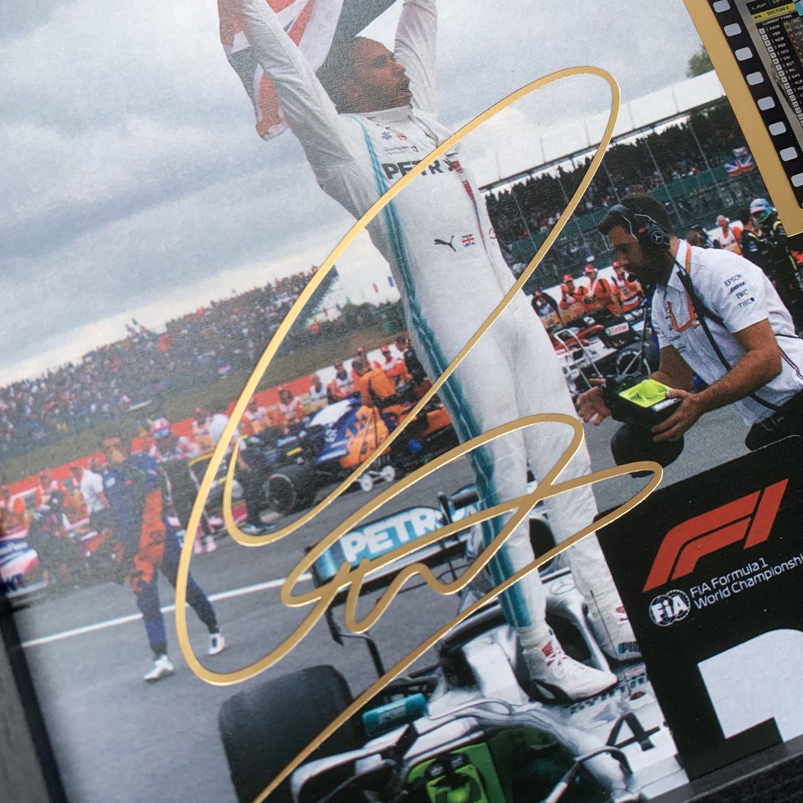 ORIMAMI detailed 35mm film cell close-up highlighting authentic Grand Prix moment and collectible value