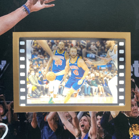 ORIMAMI framed photo staged on shelf showing how it elevates fan decor