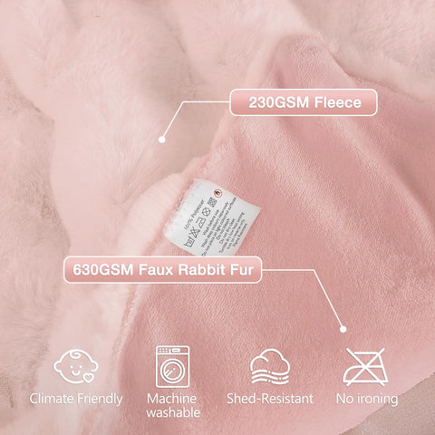 ORINOVA blanket on twin bed showing coverage and bedroom style