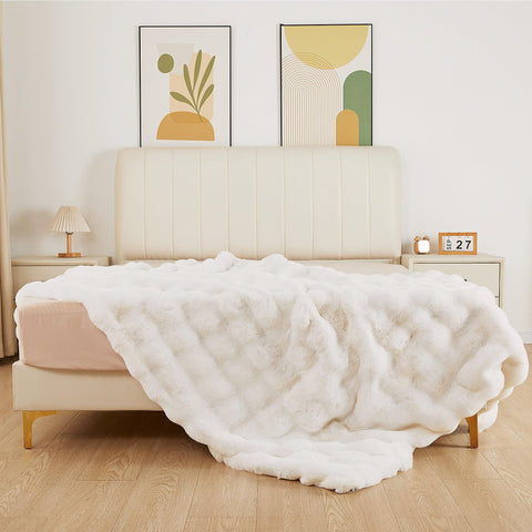ORINOVA gift-wrapped throw ready to present as a thoughtful home gift