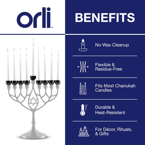 ORLI cup next to a coin for scale showing compact size and storage convenience benefit