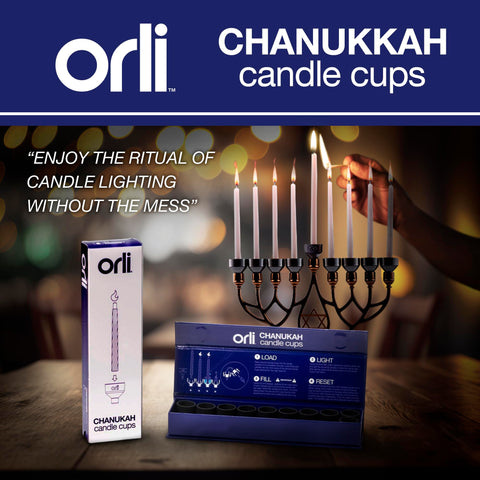 ORLI stack of cups and storage box indicating reusable long-term value benefit