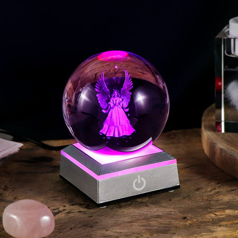 Ornalrist silver LED base closeup highlighting touch switch and finish