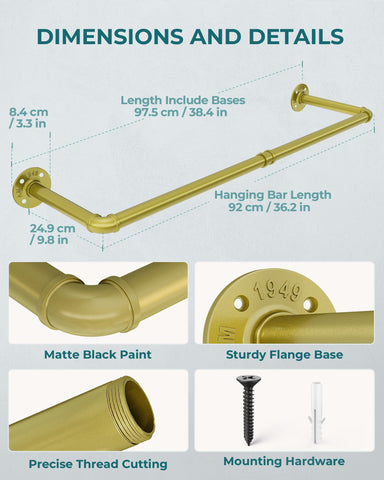 OROPY detail of included hooks and hangers showing added storage for keys scarves and small items