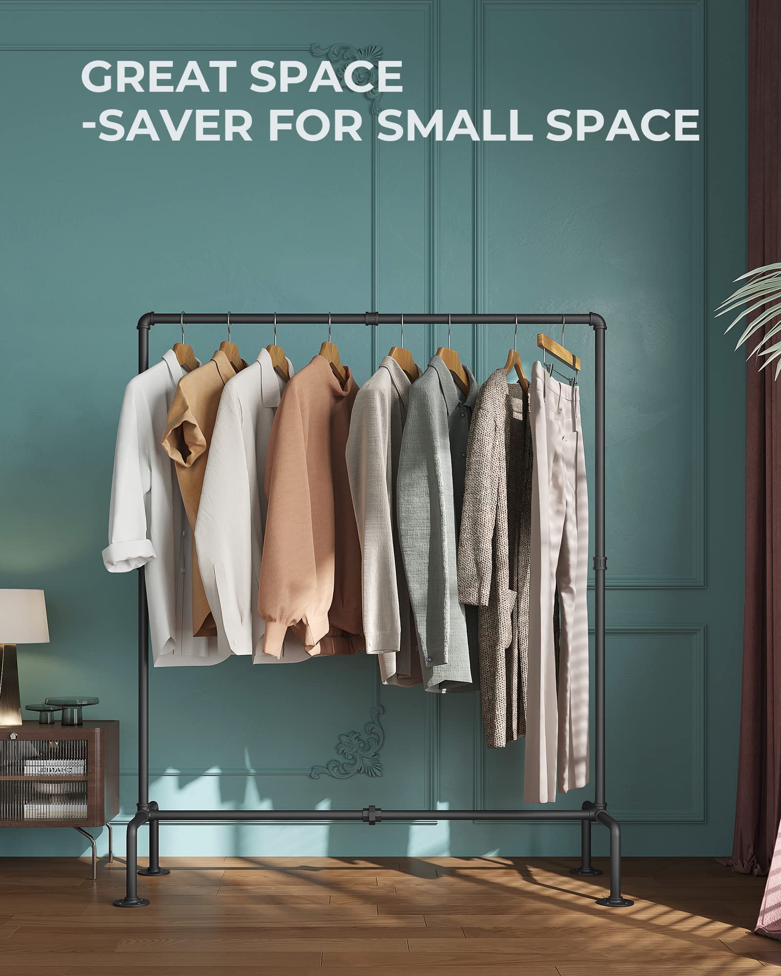 OROPY next to person for scale showing compact, space-saving footprint