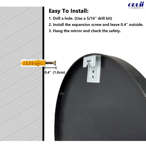 Oruii next to ruler for scale showing 24-inch size and benefit of accurate sizing