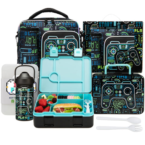 Oruiji front packaging showing full boys bento set, easy gifting