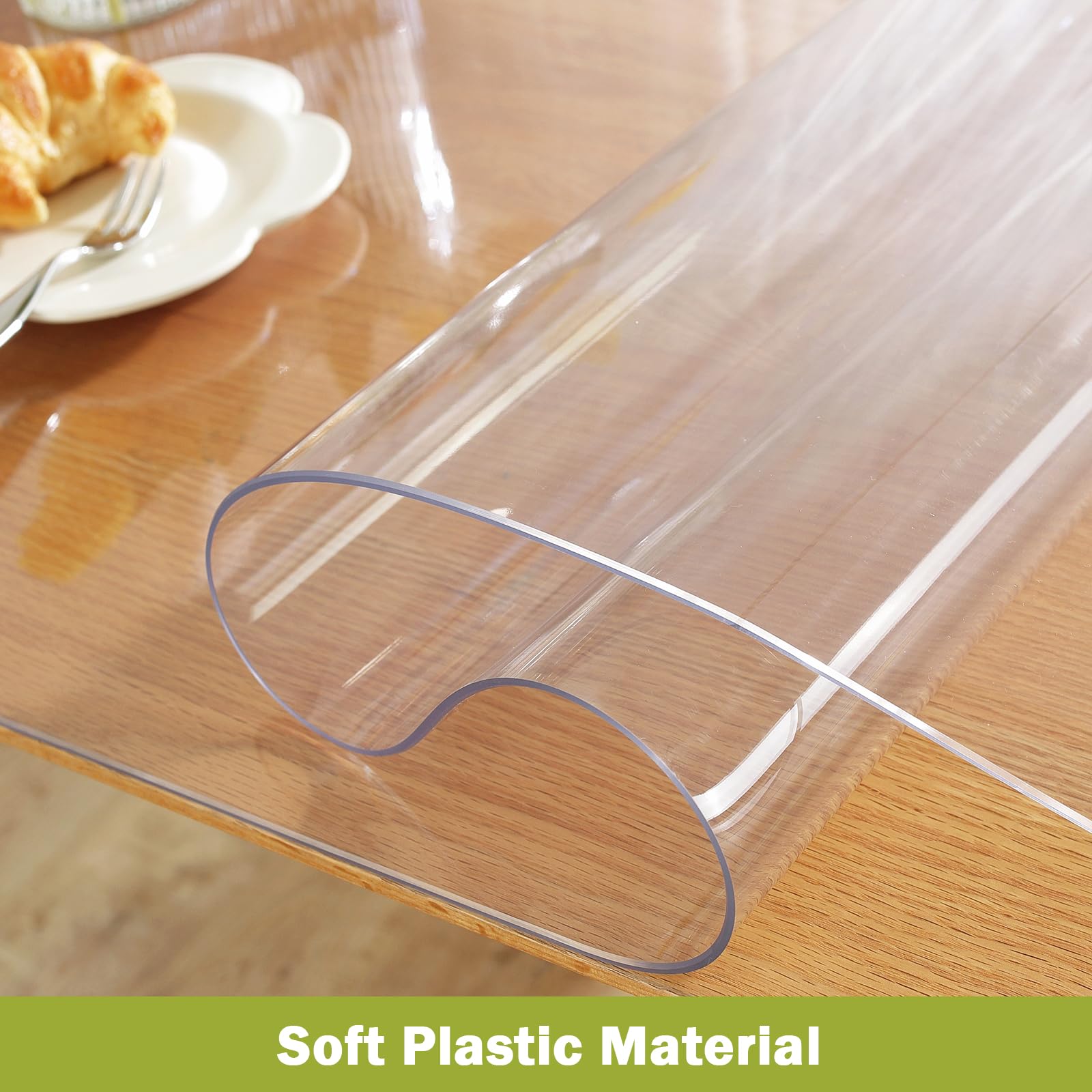 OstepDecor protector in use on dining table showing spill protection
