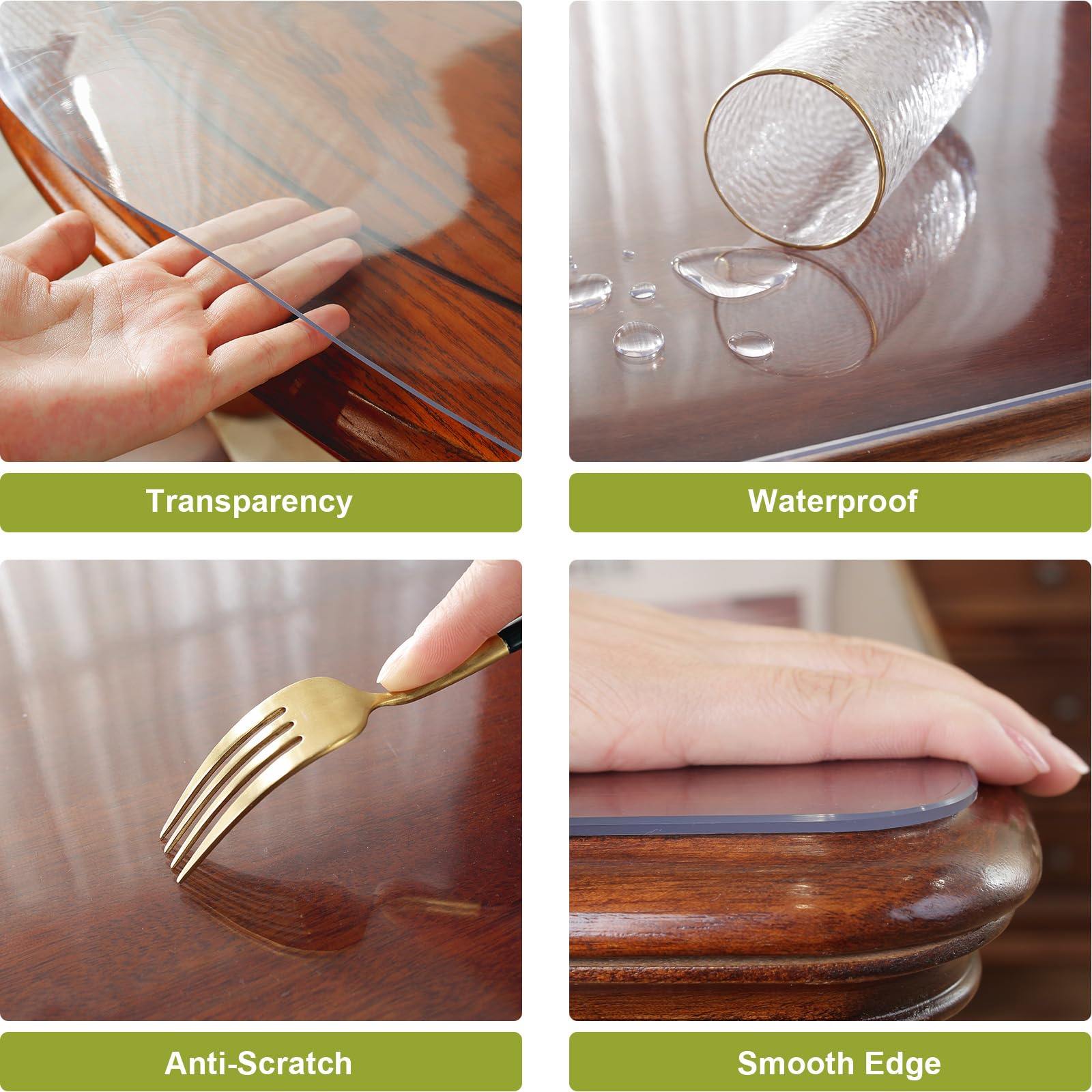 OstepDecor protector in dining setting protecting table and visible decor