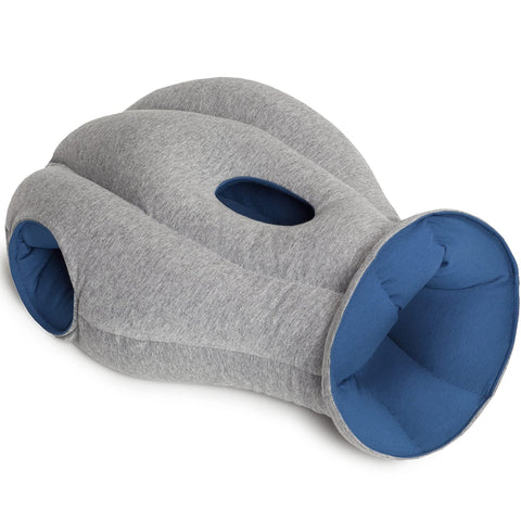 OSTRICH PILLOW Original front view showing shape and calming benefit