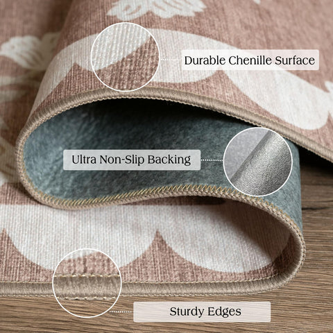 Othilic chenille texture close-up highlighting durable fibers and easy cleaning