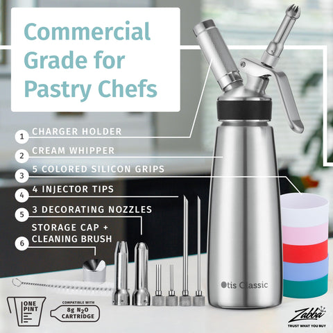 Otis Classic stainless steel body detail emphasizing rust-resistant 304 material for longevity