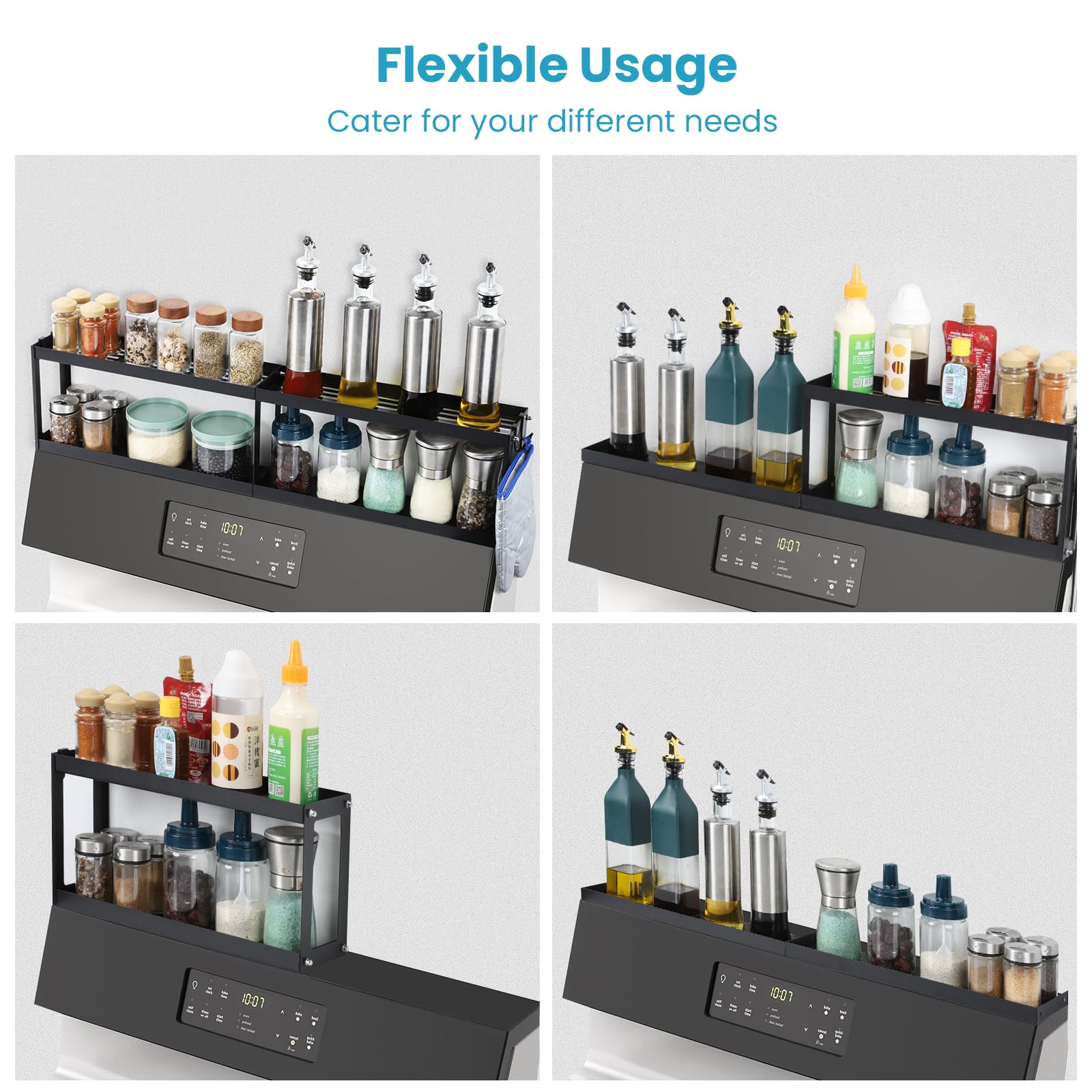 OTraki silicone mats and four hooks displayed for anti-slip and hanging use