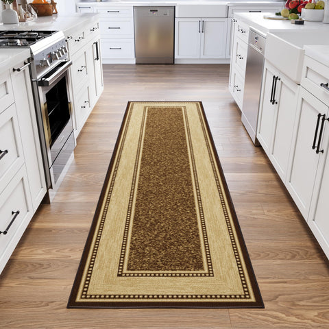 Ottomanson rug corner and hem finish illustrating tidy edge construction