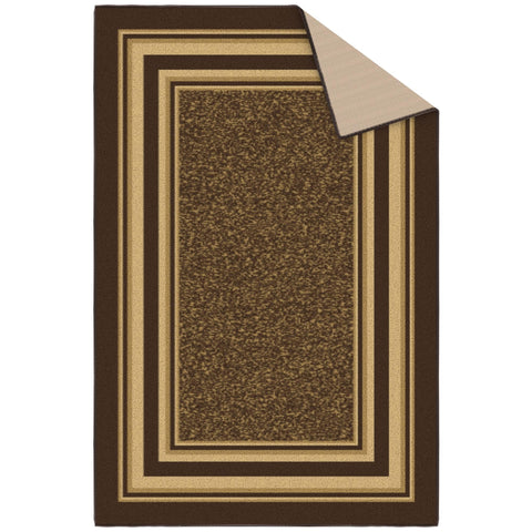 Ottomanson small area rug as living room accent adding warmth to seating area