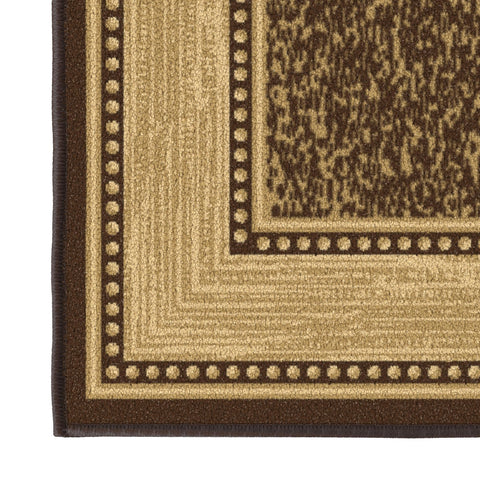 Ottomanson runner beside a door showing size and scale for fitting spaces
