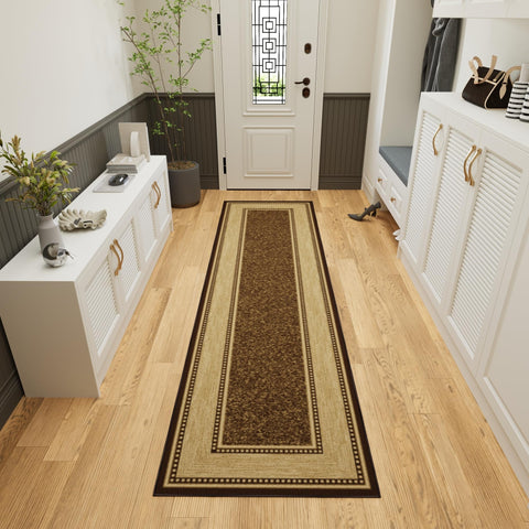 Ottomanson close texture shot conveying low-pile feel and underfoot comfort