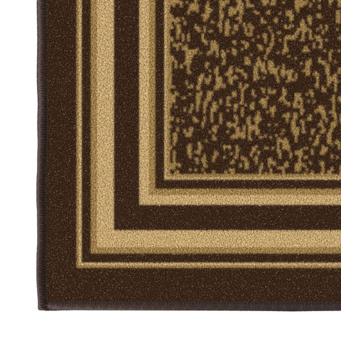Ottomanson rug under door showing clearance and no interference with door swing